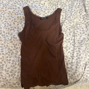 Brown Women's Tank Top